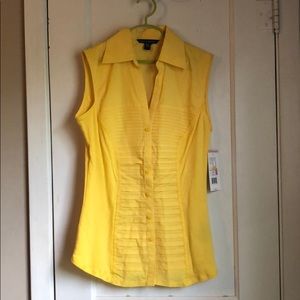 Zac & Rachel Sleeveless Blouse NWT